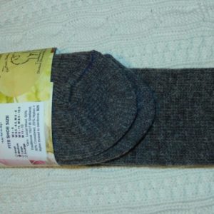 Boot Socks, 80% Wool, 20% Nylon, Sz Medium Adult
